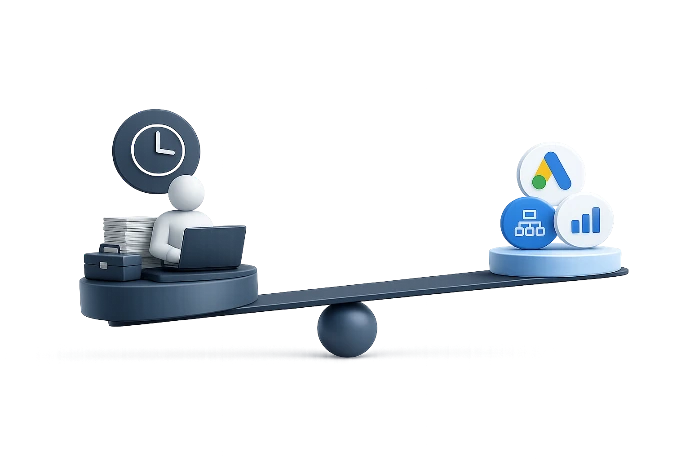 KI-generiertes Bild eines virtuellen Mitarbeiters