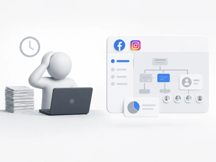 KI-generiertes Bild eines virtuellen Mitarbeiters
